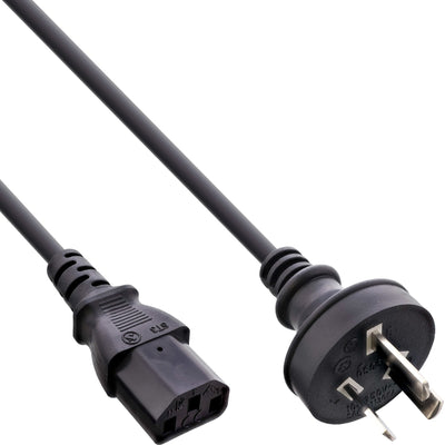 Inline 35PCS. Bulk-pack ® Power Cable Australia a 3 Pin IEC C13 1.8M — image 1