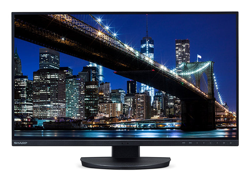 Sharp Monitor Multisync EA272Q 27 2560 X 1440 Pixels 4K Ultra HD LCD Negro