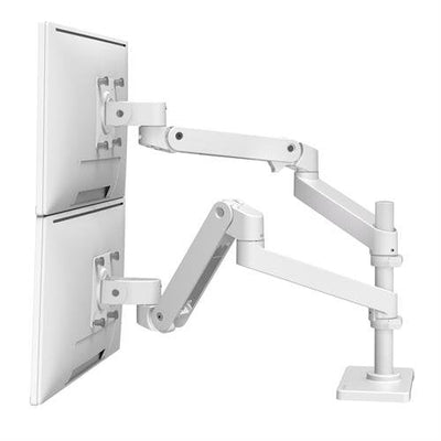 Ergotron Lx Pro Dual Monitor Arm White (45-690-290) (45690290) — image 1