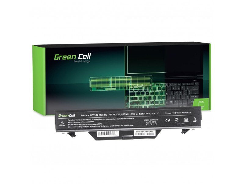Greencell Laptop Battery For HP Probook 4510 4510S 4515S 4710S 4720S 11.1V 4400MAH