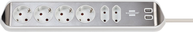 Brennenstuhl Estilo Eckstedoleiste 6-FACH White