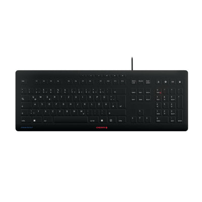 Cherry Keyboard German Stream USB Qwertz Black — image 1
