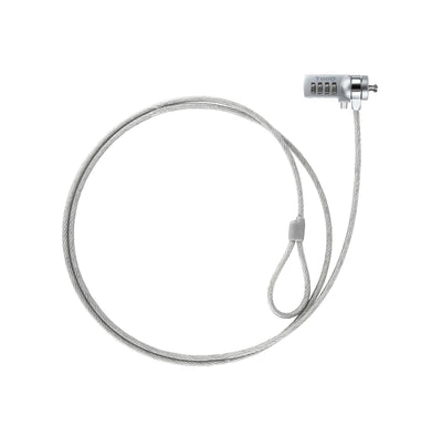 TooQ Cable Security Universal With Combinacion Laptops - Bloqueo 4 Digitos - Steel 4.5MM - Length 1.50M — image 1