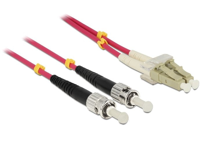 Delock Cable Fibre Optic Lc St Multimode OM4 5M