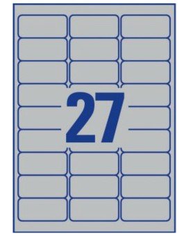 Avery Zweckform Typenschildetiketten 63,5 X 29,6MM — image 1