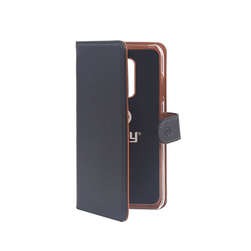 Celly Wally Case For Iphone 11 Pro Max. 16,5CM (6.5) Folio Black Brown — image 1