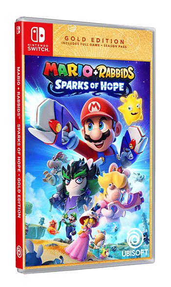 Set Mario + Rabbids Sparks Hope Gold Edition Switch