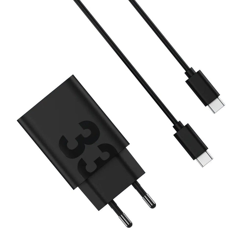 Motorola Turbopower 33 Charger Network Eléctrica With USB Cable -c USB-C 33W Charging Fast
