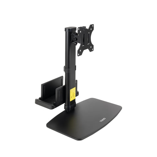 TooQ Mount Desk Monitor 17-27 - Regulable Height Swivel And Tilt - Gestion Cables - Weight — image 1
