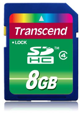 Transcend TS8GSDHC4 Memory Flash 8GB Sdhc