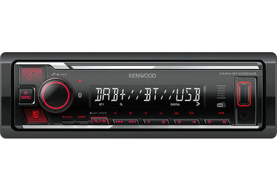 Kenwood Electronics KMM-BT408DAB Receptor Multimedia Car Black 88W Bluetooth — image 1
