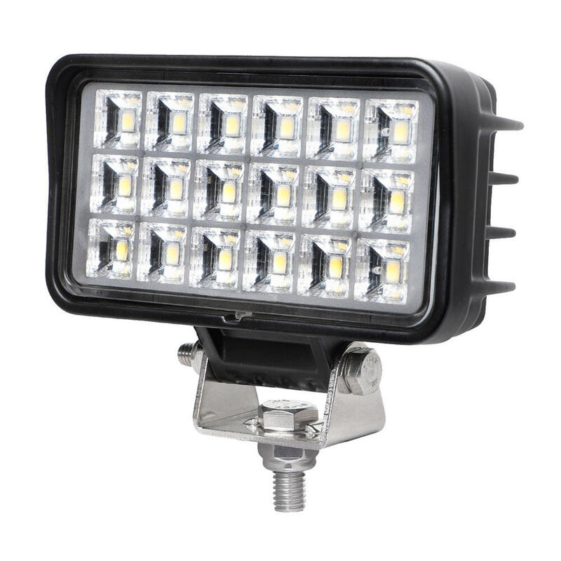 Faro Trabajo Rectangular 18 Leds 1500 Lm, 9 - 32V, IP67