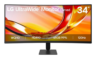 LG Monitor , 34, 34U650A-B, 86,4CM, 3440 X 1440 Pixels Wide Quad Hd, Lcd, 5 Ms, Black — image 1