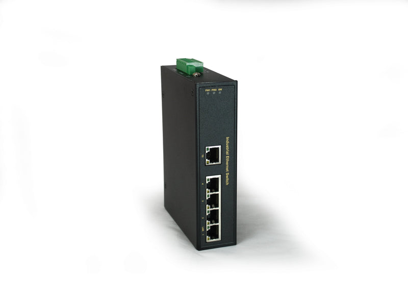 Levelone Industr.switch 5XFE/IP30+DIN Metal