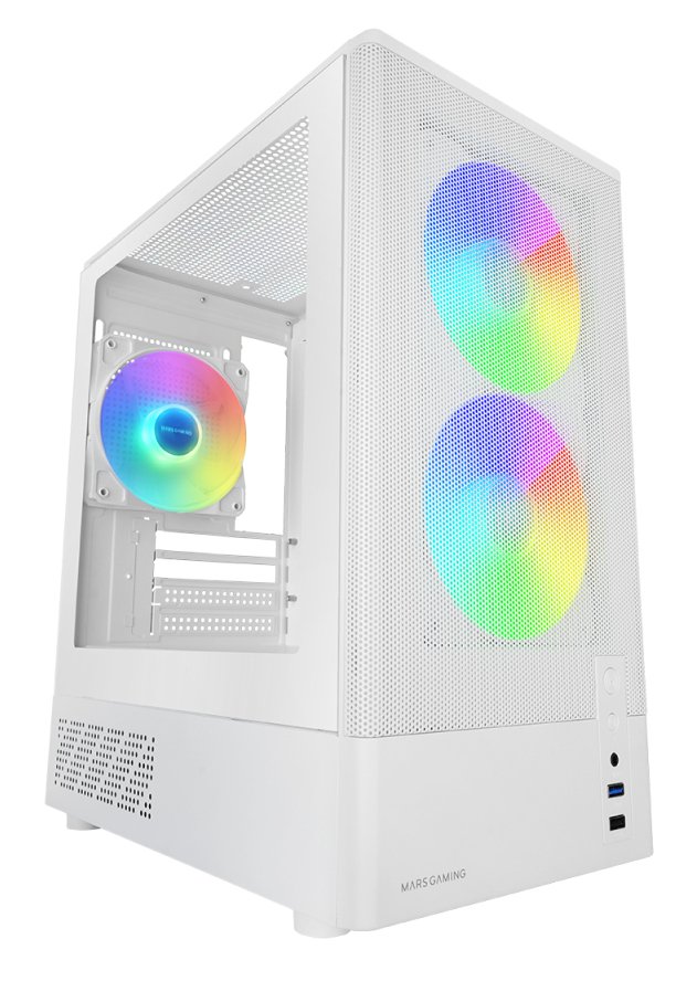 Mars Gaming Box microATX Mc-onyx White