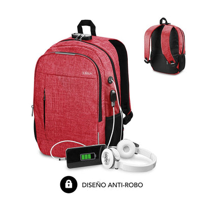 Subblim Backpack Urban Lock 16'' Network — image 1