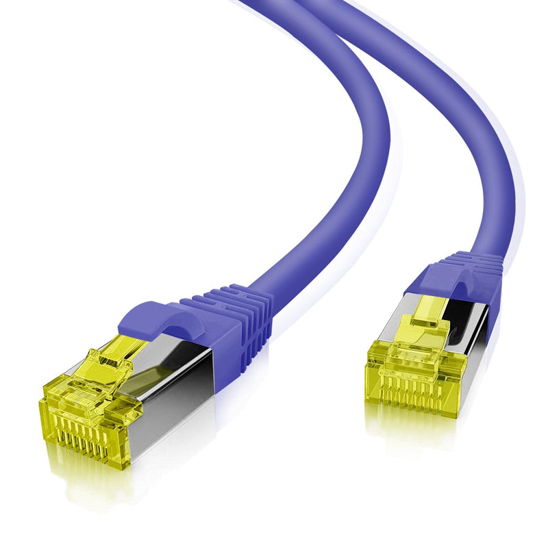 Helos Network Cable S/FTP CAT.6A Lila 7,5M