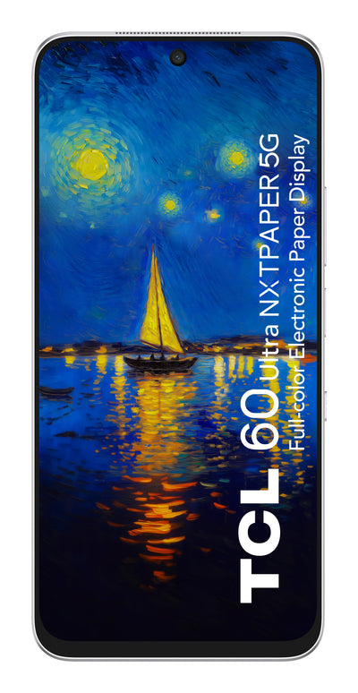 Tcl Smartphone 60 Ultra Nxtpaper 12GB 512GB 7.2' 5G White Niebla — image 1