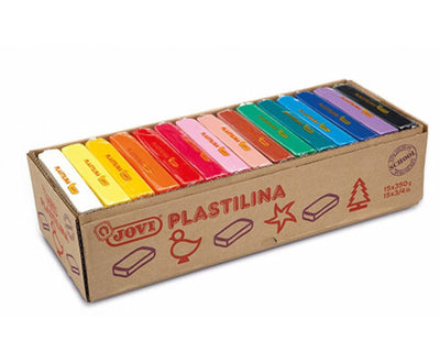Jovi Plastilina 15 Pastillas 350 Gr Colours Surtidos Box Expositora — image 1