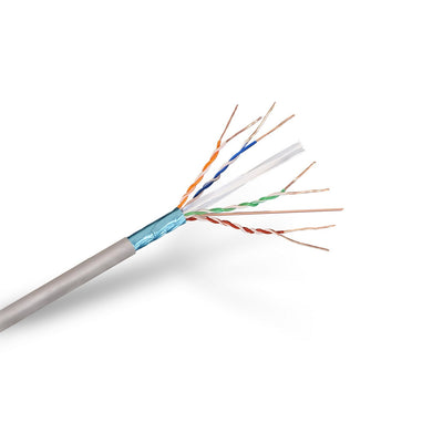 Aisens Bobina Cable RJ45 CAT.6 FTP Rigido AWG24 - 100M 100% Cobre - Grey — image 1