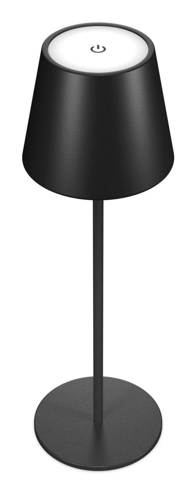 Realpower Led-lamp Desk Adjustable Kalt/Warm With Battery Black — image 1