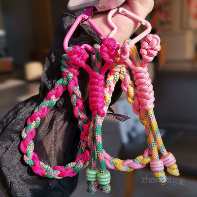 Cotton Personalized Hand-knitted Lanyard