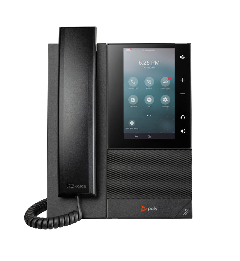 Poly Ccx 505 Phone Voip Sip Sdp Rtcp Rtp Srtp Replaces Poly SKU 2200-49735-025