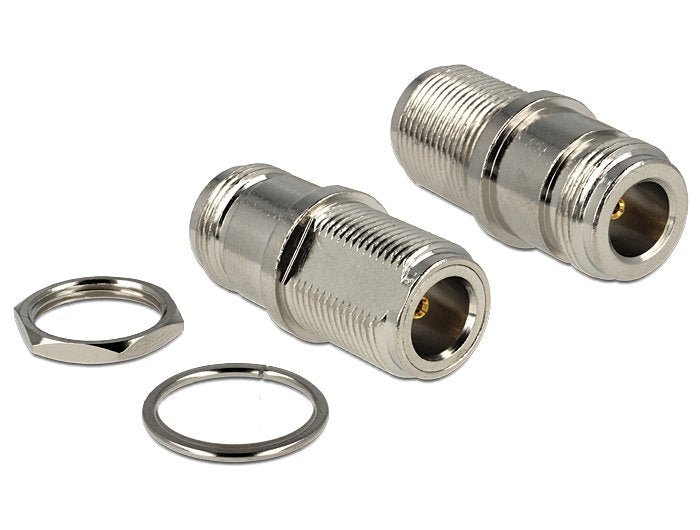 Delock Adapter N Female N Female Installation