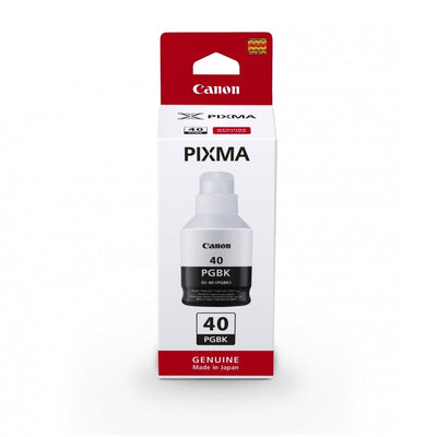 Canon GI40 Black Bottle Genuine Ink - GI40PGBK/3385C001 — image 1