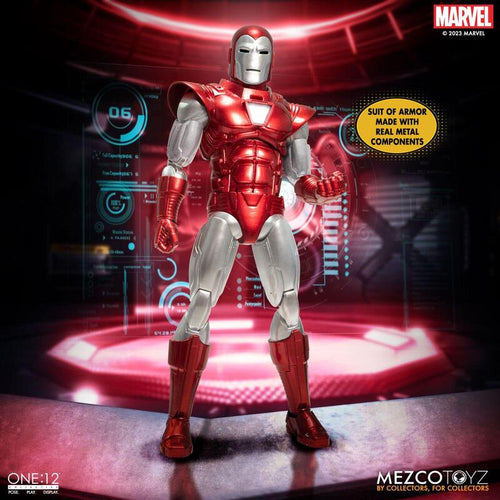 Figure Iron Man Silver Centurion Edition Fig 16CM Marvel ONE:12 Collective — image 1