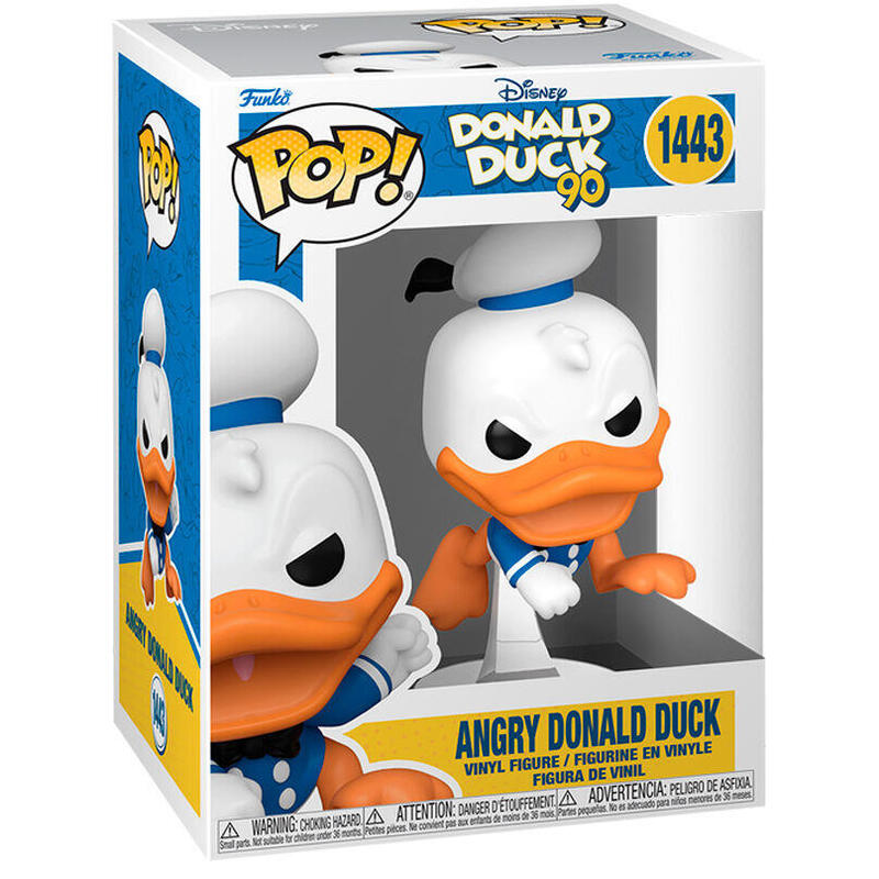 Figure Pop Disney 90TH Anniversary Angry Donald Duck