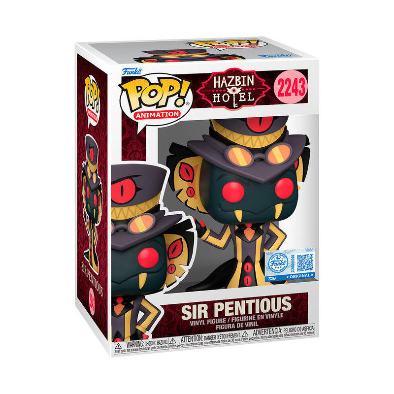 Figure Pop Hazbin Hotel Sir Pentious Exclusive