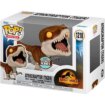 Figure Pop Jurassic World 3 Atrociraptor Tiger Exclusive — image 1