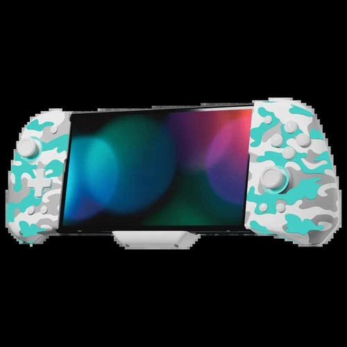 Funlab Luminpad Wireless Gripcon Camuflaje White Switch/Switch OLED Buttons Programables Controller Wireless — image 1