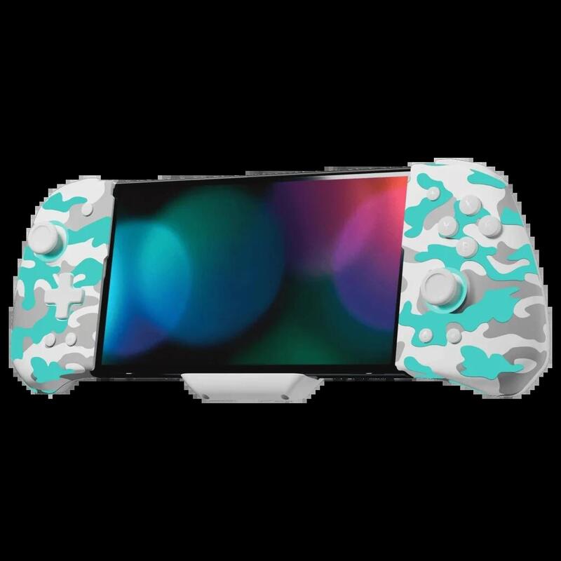 Funlab Luminpad Wireless Gripcon Camuflaje White Switch/Switch OLED Buttons Programables Controller Wireless