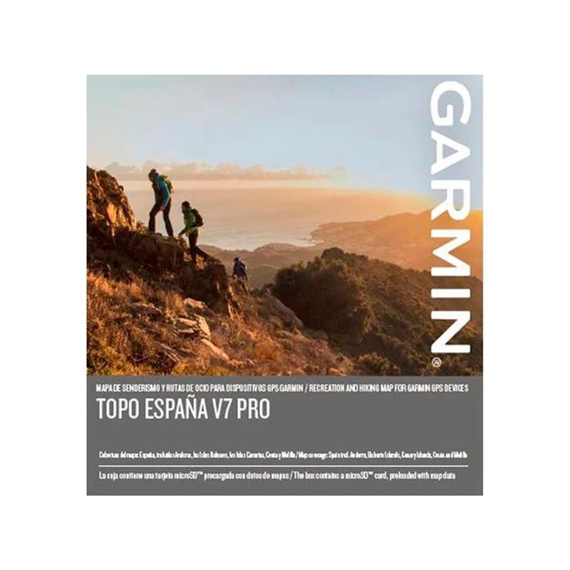 Garmin Topo Spain V7 Pro / Mapas Card microSD / SD