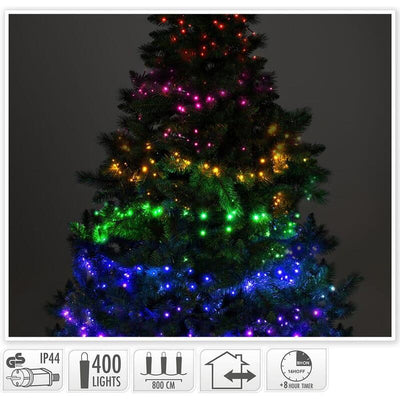 Garland Led, 7 Secciones Colour IP44, 400 Leds 220V, 8M. Basics — image 1
