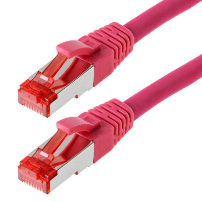 Helos Network Cable S/FTP CAT.6 Magenta 5,0M — image 1