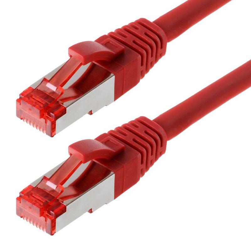 Helos Network Cable S/FTP CAT.6 Red 30,0M