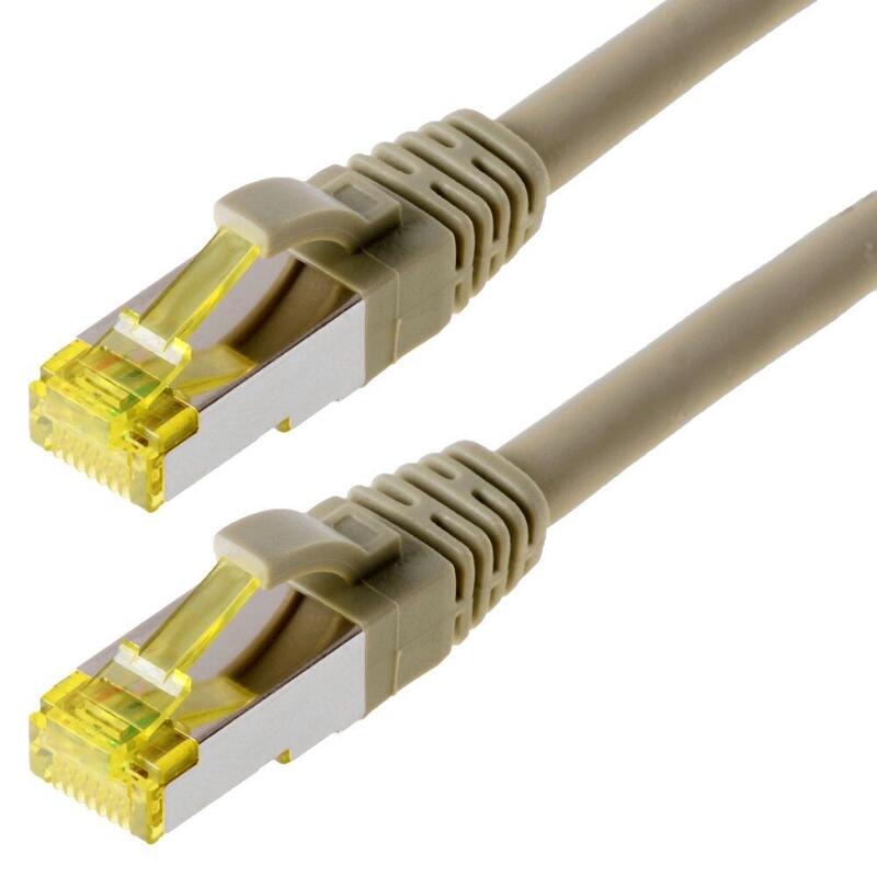 Helos Network Cable S/FTP CAT.6A Grey 30,0M