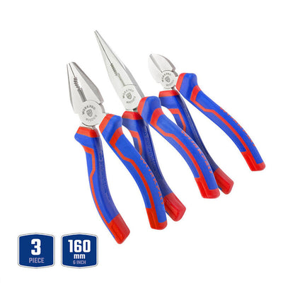Workpro Set Of 3 Pliers 160MM — image 1