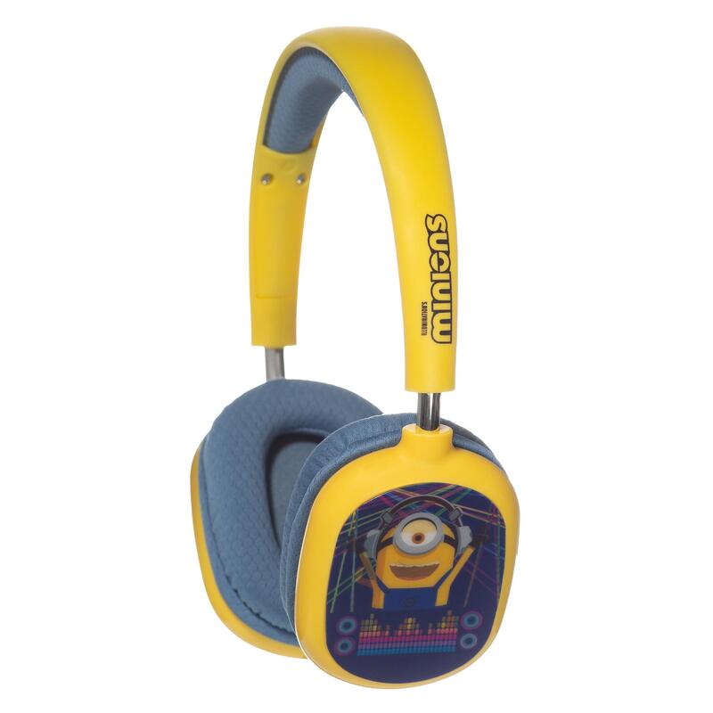 Lazerhilt Headphones Bluetooth Minions Lentucular Drive