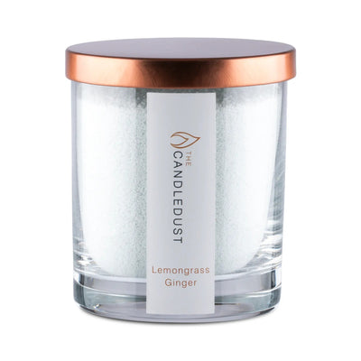 Lemongrass Ginger Scented Candle in Glass, 160g