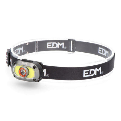 EDM Linterna Front Aluminium Rechargeable 7W 500LM 2 Leds 235MAH — image 1