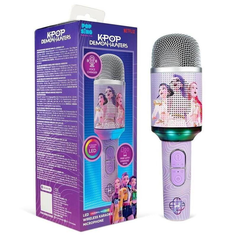 Micro Karaoke LED Kpop Demon Hunter
