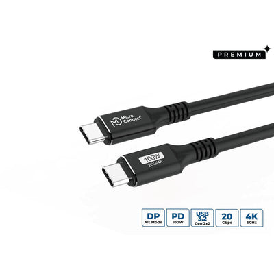 Microconnect USB3.2CC5 USB Cable USB 3.2 Gen 2 (3.1 Gen 2) 5M USB C Black — image 1