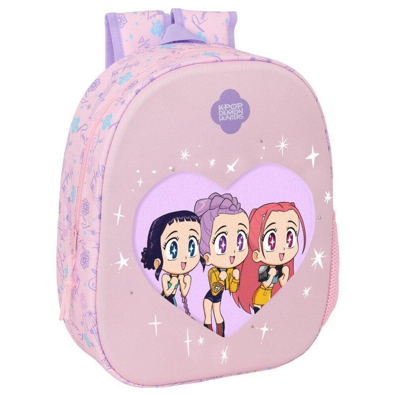 Backpack 3D Leds Chibi Kpop Demon Hunters 33CM