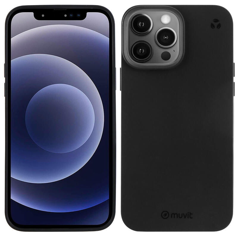 Muvit For Change Case Apple Iphone 13 Pro Max. Recicletek Black