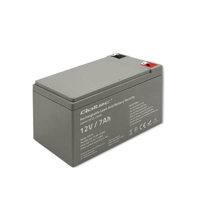 Qoltec 53076 Agm Battery 12V 7AH Max. 105A Security — image 1