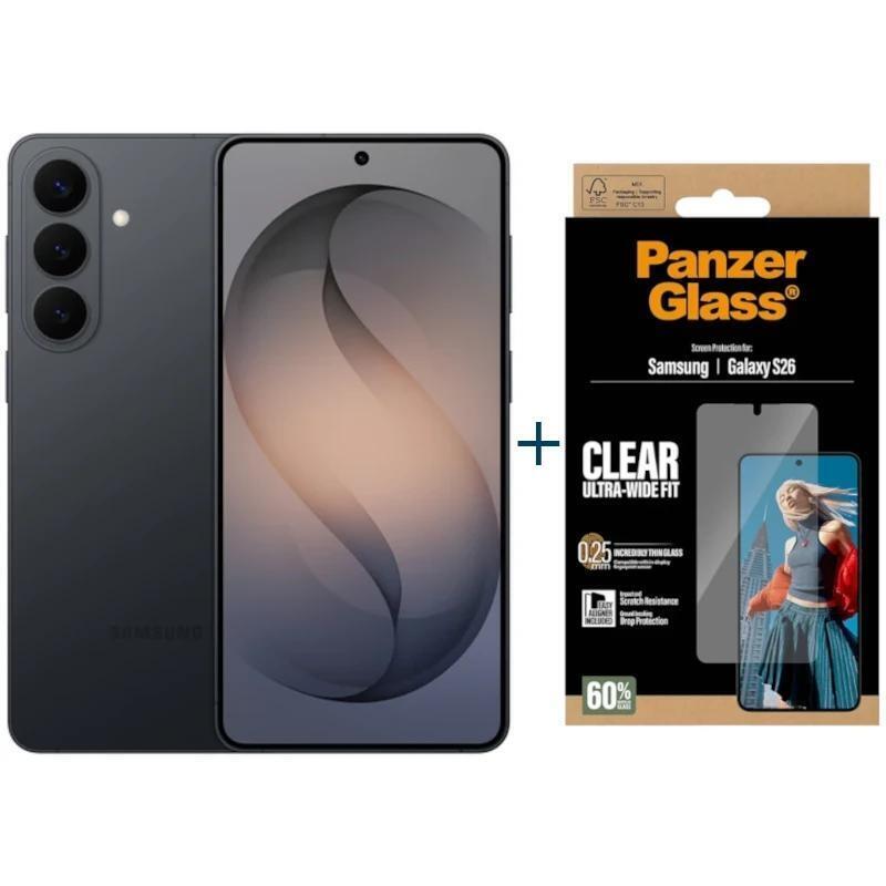 Samsung Galaxy S26 256GB 5G Black + Prot Panzer